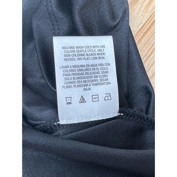 NWT Metaphor Black & White Lace Panel Lined Sheath Dress Women’s Size 8 - Picture 6 of 6